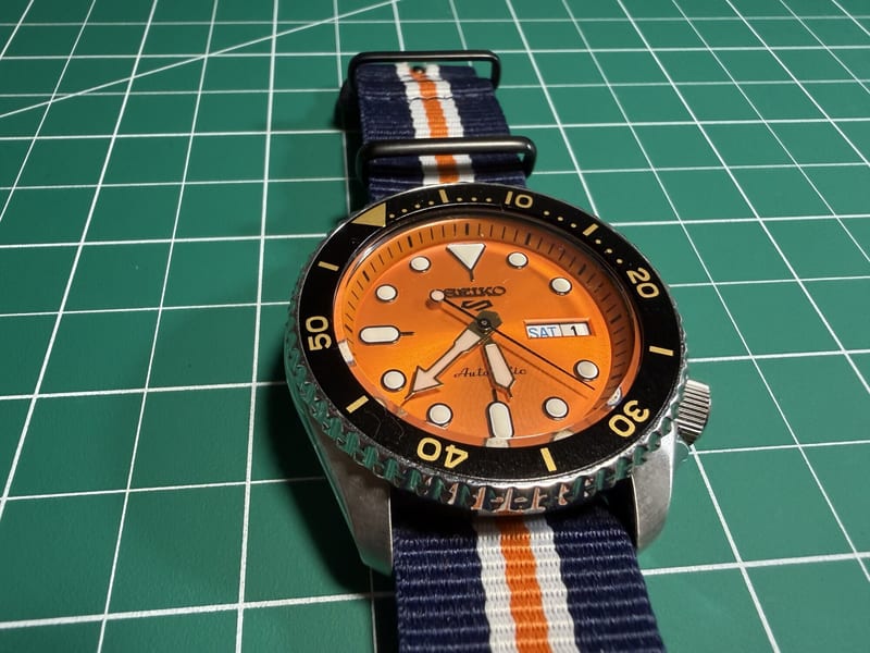 seiko-5-orange